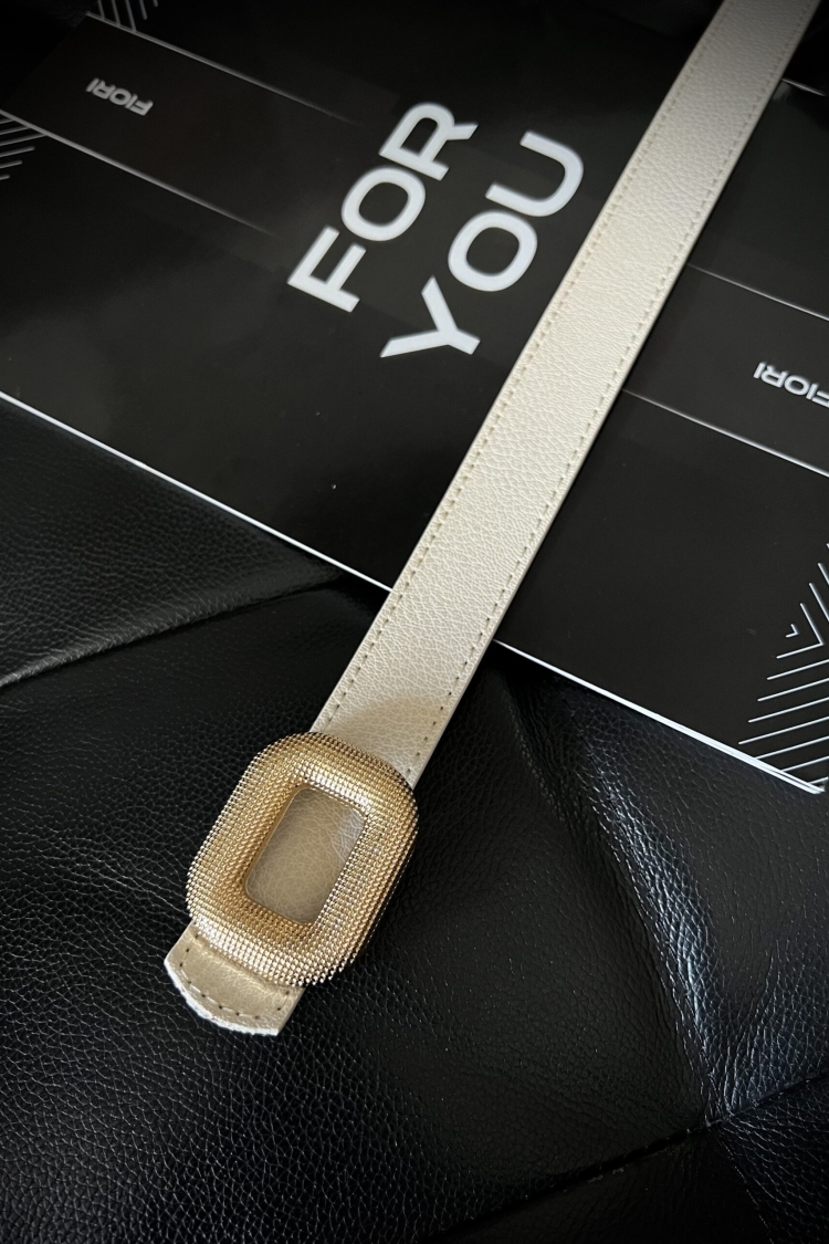 Gold Buckle 3cm Women's Belt - Brand: Fiori - Women & Kids, Baby Clothes Wholesale - TheBS Women