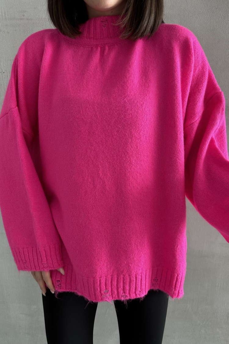 Raised Hole Sweater - Brand: My Fashion - Women & Kids, Baby Clothes Wholesale - TheBS Women