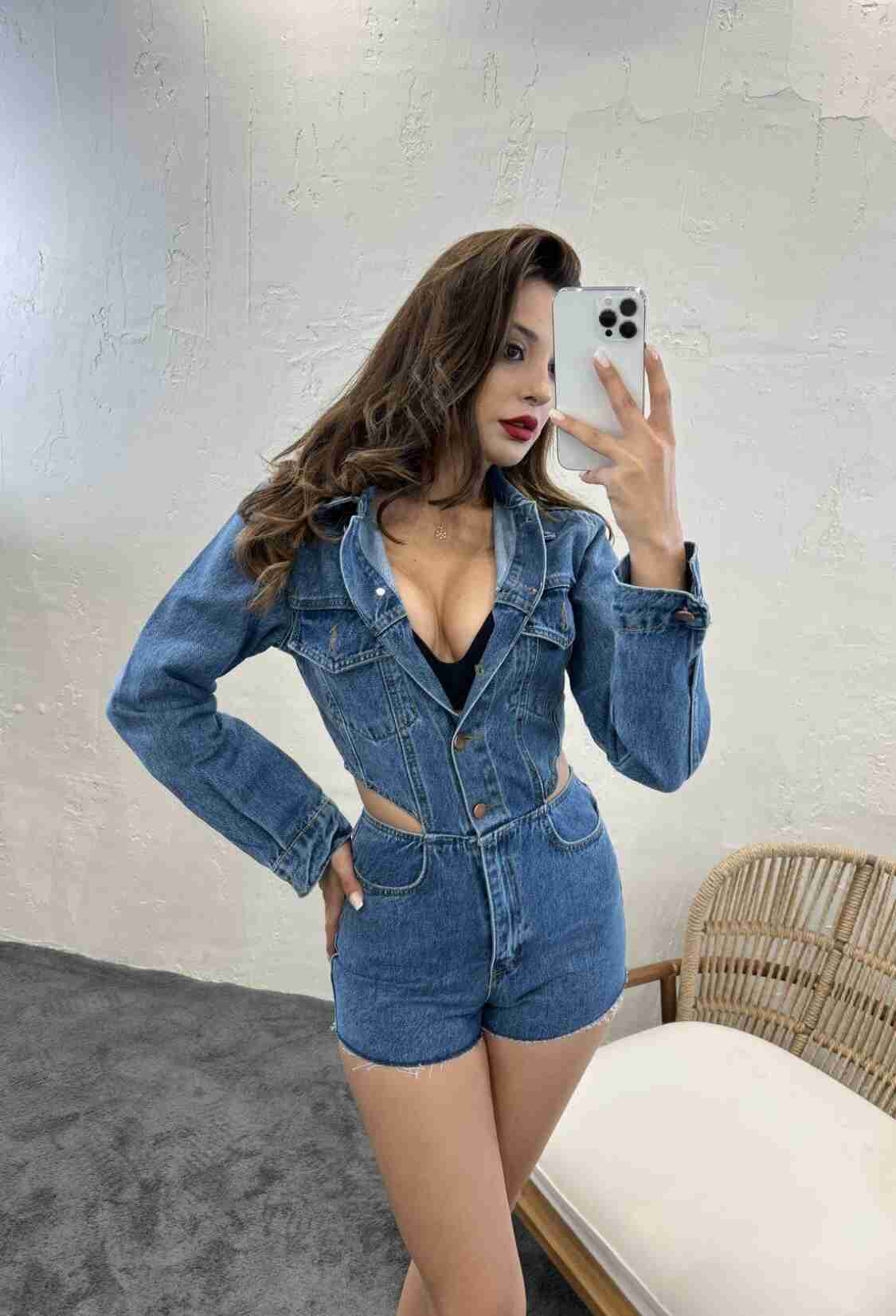 Denim Overalls - Blue - Brand: Fame - Women & Kids, Baby Clothes Wholesale - TheBS Women