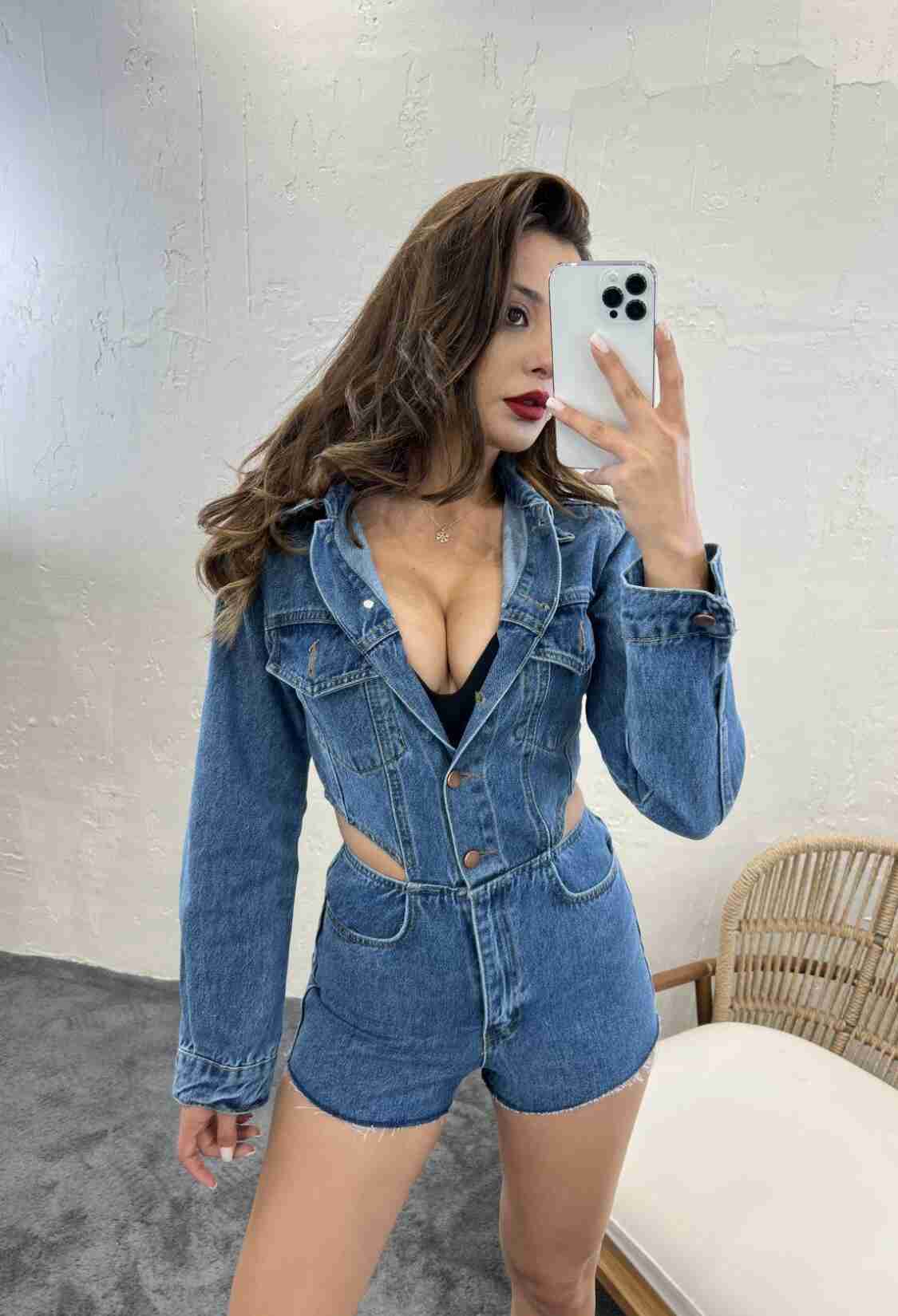 Denim Overalls - Blue - Brand: Fame - Women & Kids, Baby Clothes Wholesale - TheBS Women