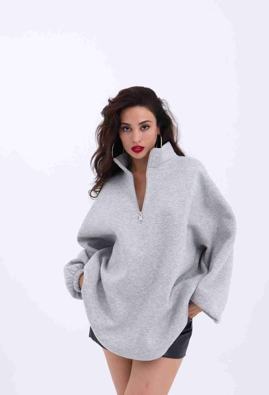 Sweat - Gray - Brand: Fame - Women & Kids, Baby Clothes Wholesale - TheBS Women