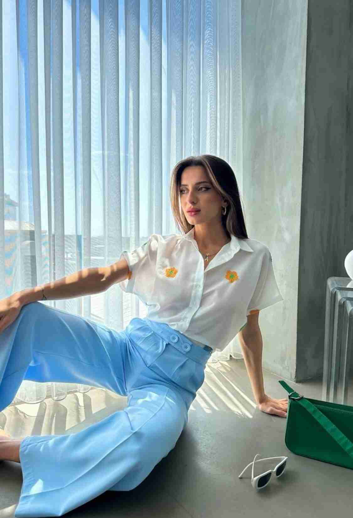 Embroidered Shirt - Brand: Topshow - Women & Kids, Baby Clothes Wholesale - TheBS Women