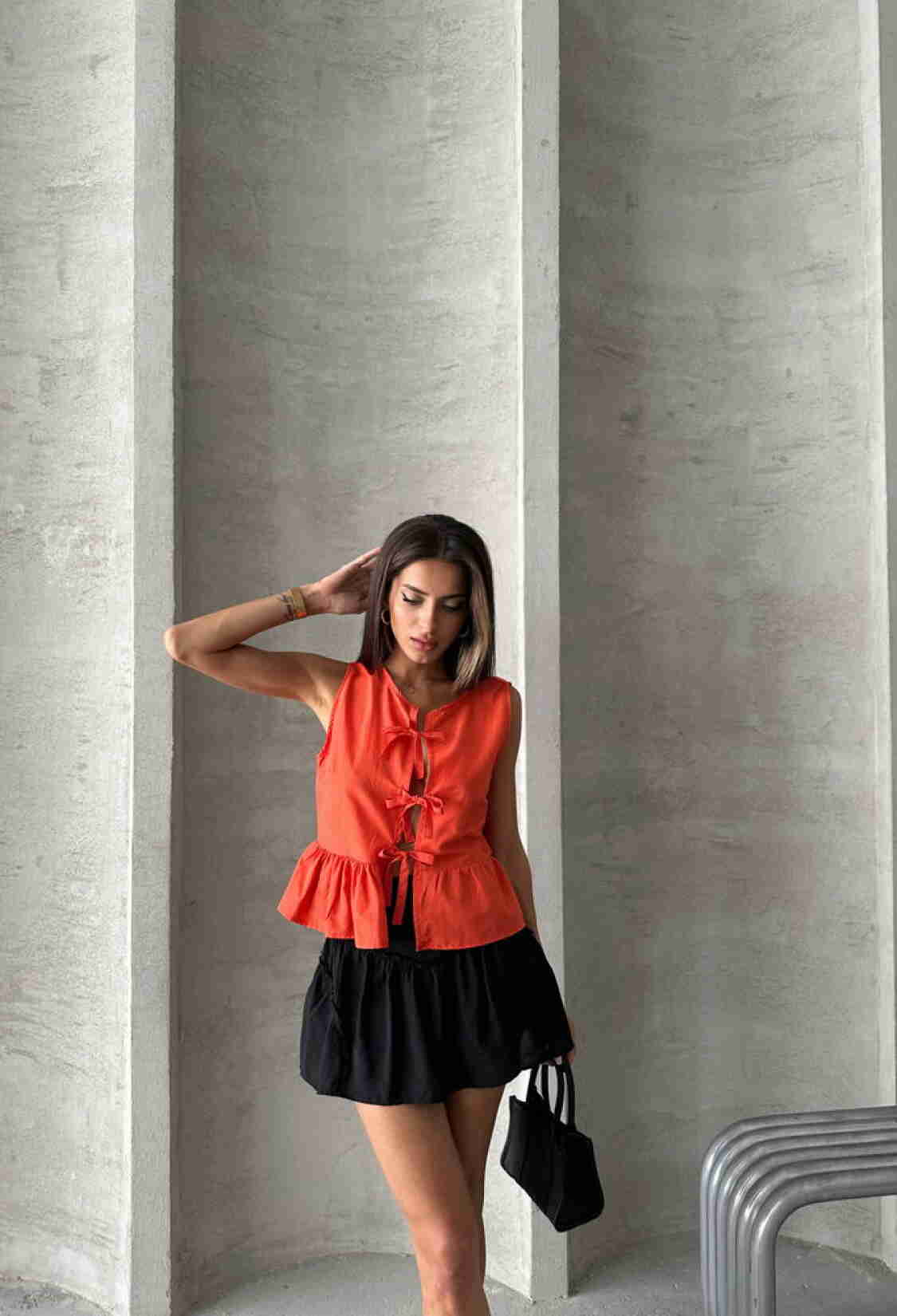Front Tie Blouse - Brand: Topshow - Women & Kids, Baby Clothes Wholesale - TheBS Women