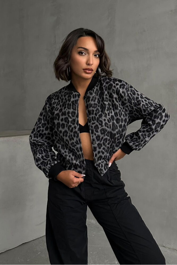 Leopard Leopard Patterned Cachet Coat - Brand: Topshow - Women & Kids, Baby Clothes Wholesale - TheBS Women