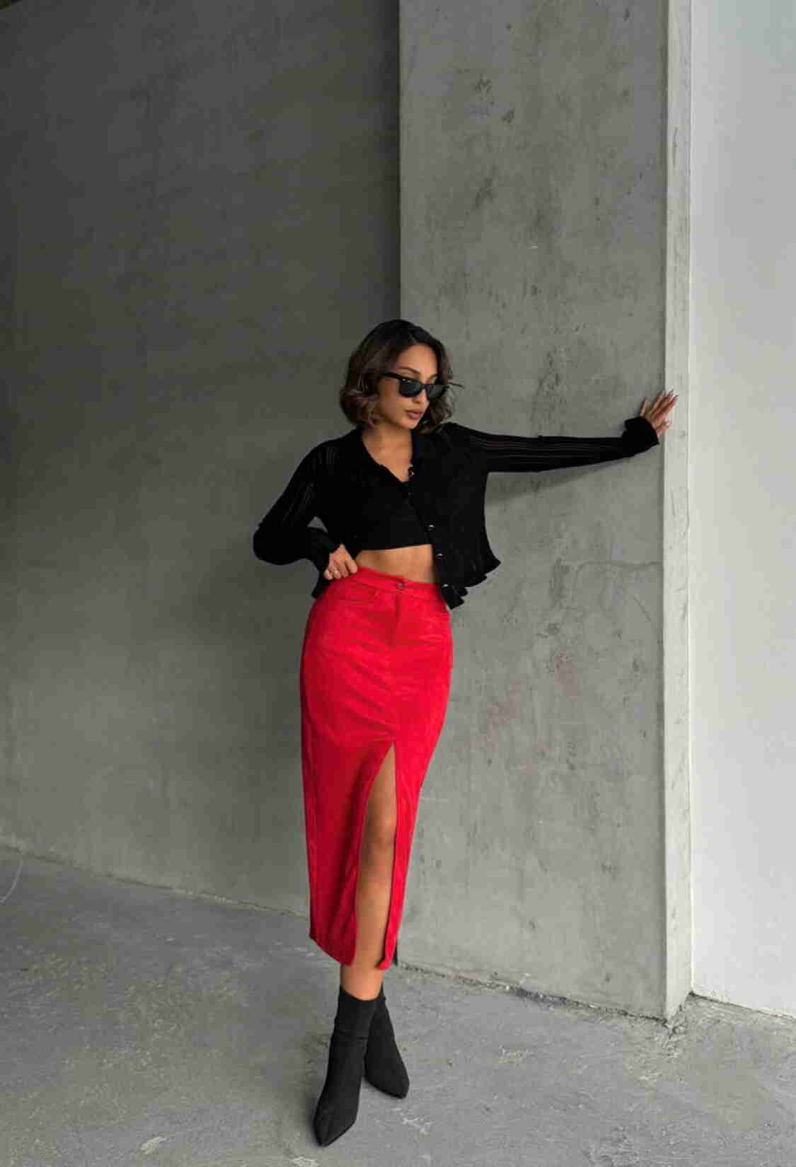 Suede Skirt - Brand: Topshow - Women & Kids, Baby Clothes Wholesale - TheBS Women