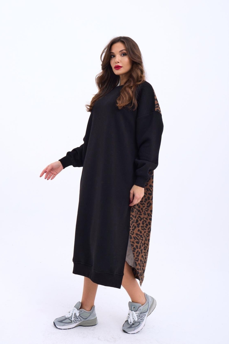 Long Sweat Dress - Brand: Fame - Women & Kids, Baby Clothes Wholesale - TheBS Women