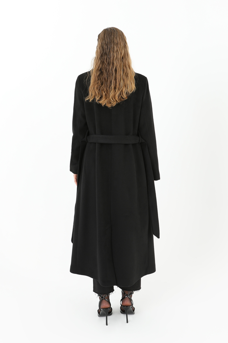 Women's Double Breasted Belted Coat - Brand: Puane - Women & Kids, Baby Clothes Wholesale - TheBS Women