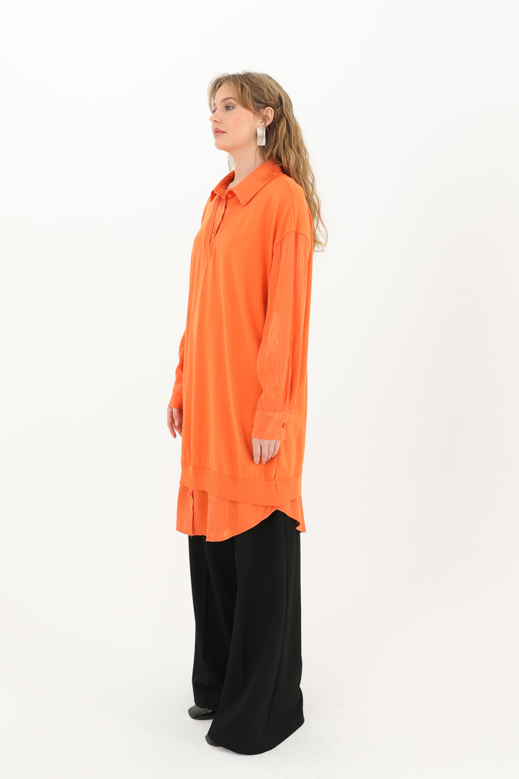 Women's Shirt Detail Tunic - Brand: Puane - Women & Kids, Baby Clothes Wholesale - TheBS Women