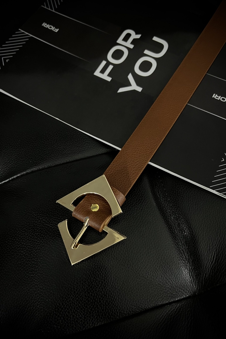 Design Gold Buckle Women's Belt - Brand: Fiori - Women & Kids, Baby Clothes Wholesale - TheBS Women