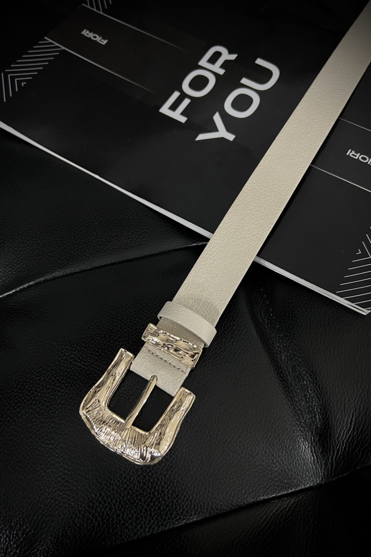 Fiori Gold Buckle Gold Cross Women's Belt - Brand: Fiori - Women & Kids, Baby Clothes Wholesale - TheBS Women