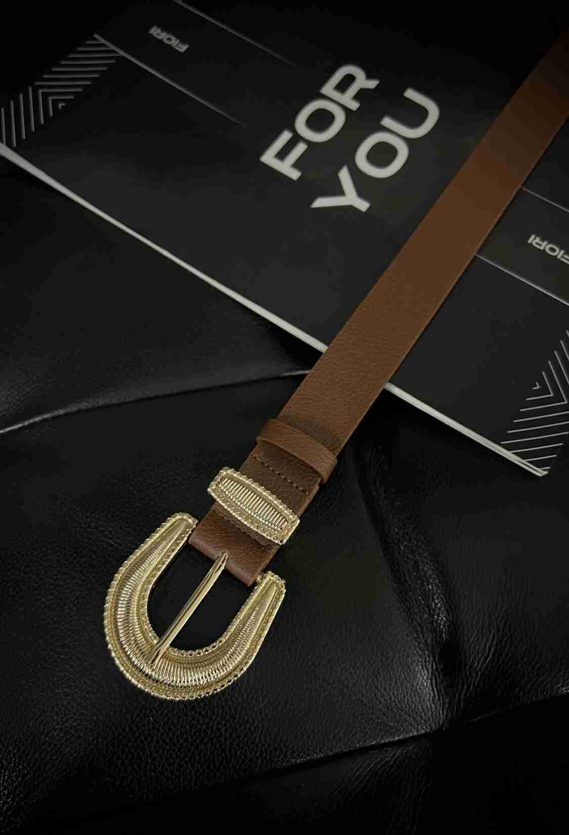 Gold Buckle Gold Bridge Women's Belt - Brand: Fiori - Women & Kids, Baby Clothes Wholesale - TheBS Women