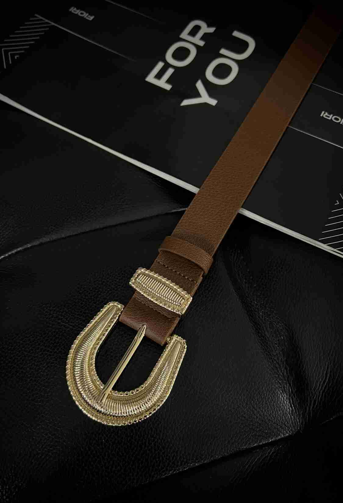 Gold Buckle Gold Bridge Women's Belt - Brand: Fiori - Women & Kids, Baby Clothes Wholesale - TheBS Women