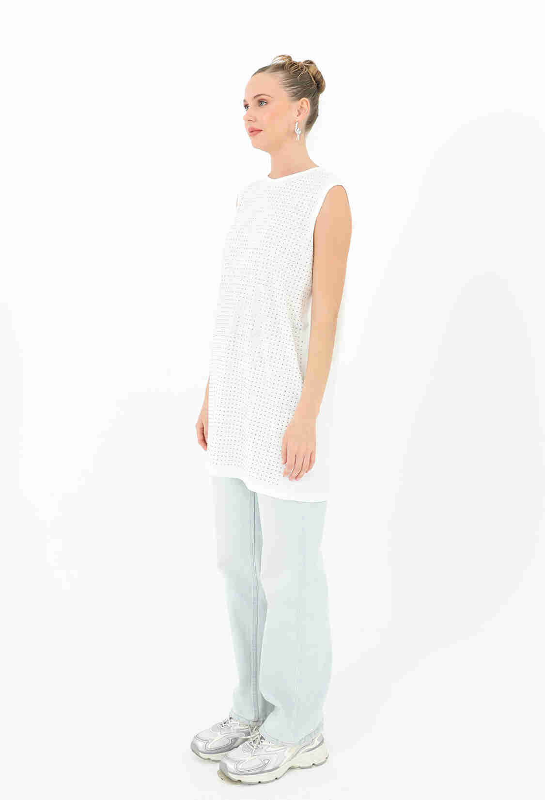 Women's Zero Sleeve Stone Tunic - Brand: Puane - Women & Kids, Baby Clothes Wholesale - TheBS Women