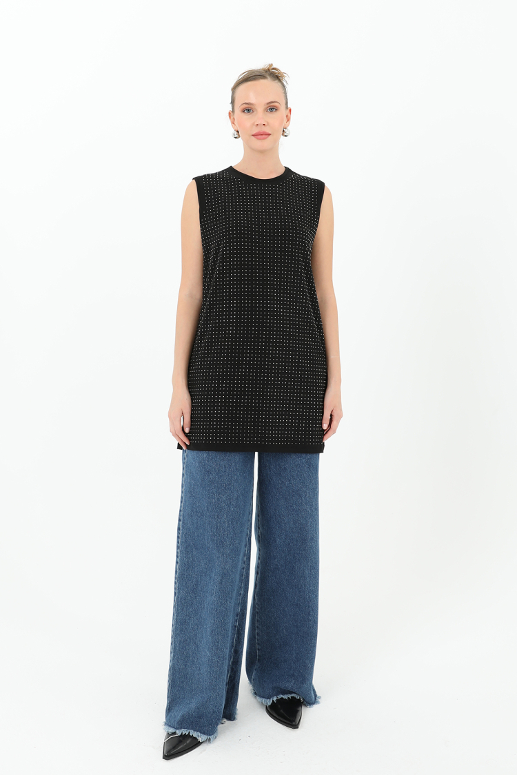 Women's Zero Sleeve Stone Tunic - Brand: Puane - Women & Kids, Baby Clothes Wholesale - TheBS Women