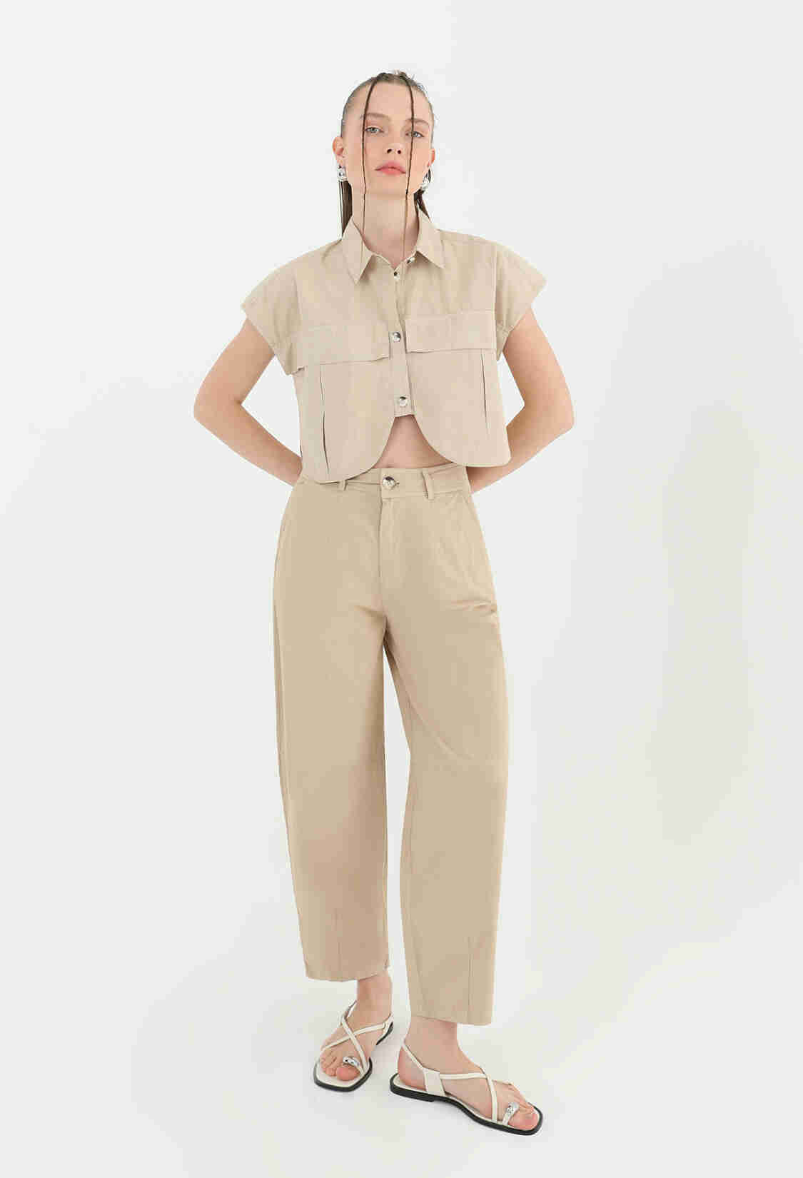 High Waist Pocket Trousers - Brand: SOUL - Women & Kids, Baby Clothes Wholesale - TheBS Women