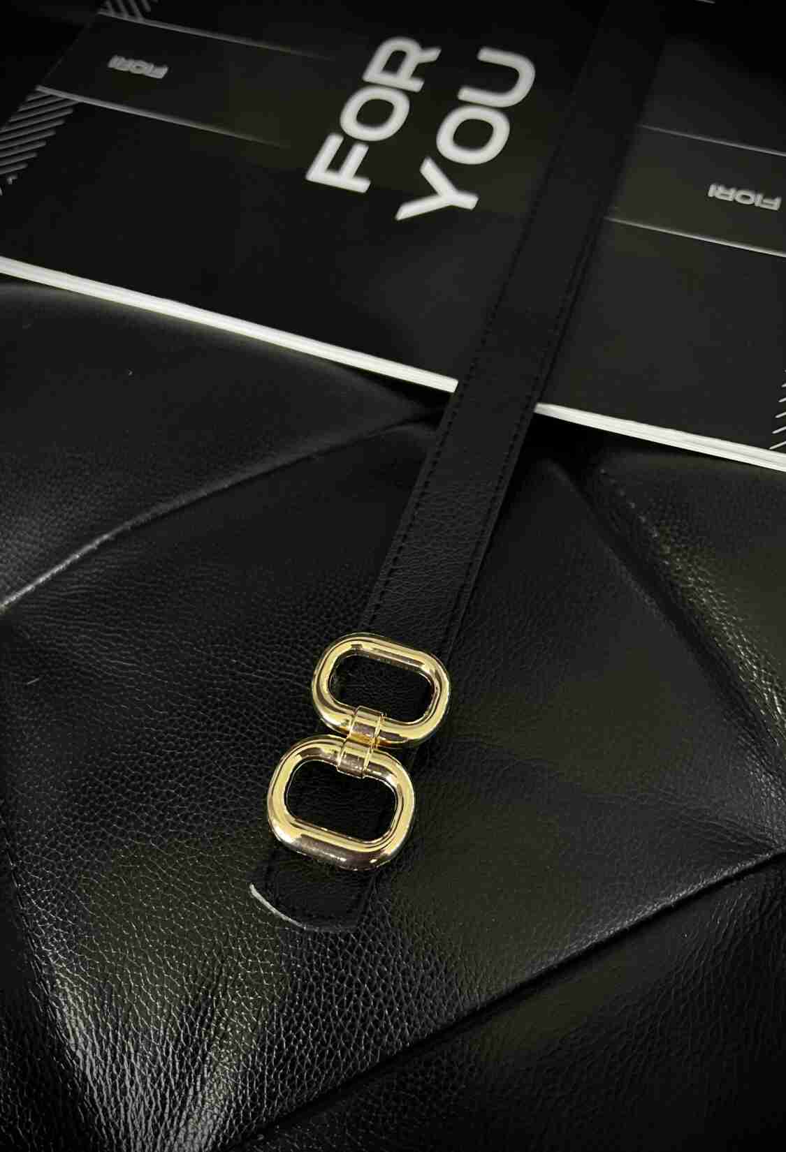 Fiori Double Gold Buckle Thin Women's Belt - Brand: Fiori - Women & Kids, Baby Clothes Wholesale - TheBS Women