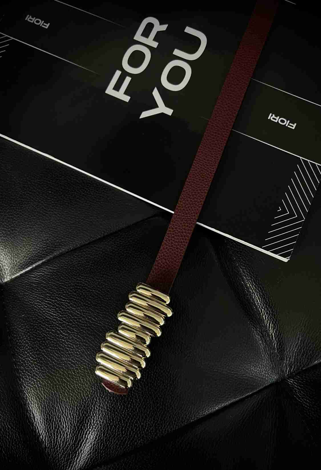 Fiori Design Bar Buckle Thin Women's Belt - Brand: Fiori - Women & Kids, Baby Clothes Wholesale - TheBS Women