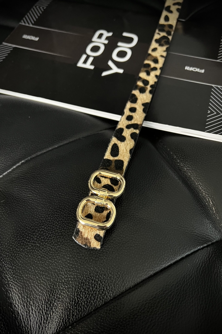 Fiori Double Gold Buckle Thin Women's Belt - Brand: Fiori - Women & Kids, Baby Clothes Wholesale - TheBS Women