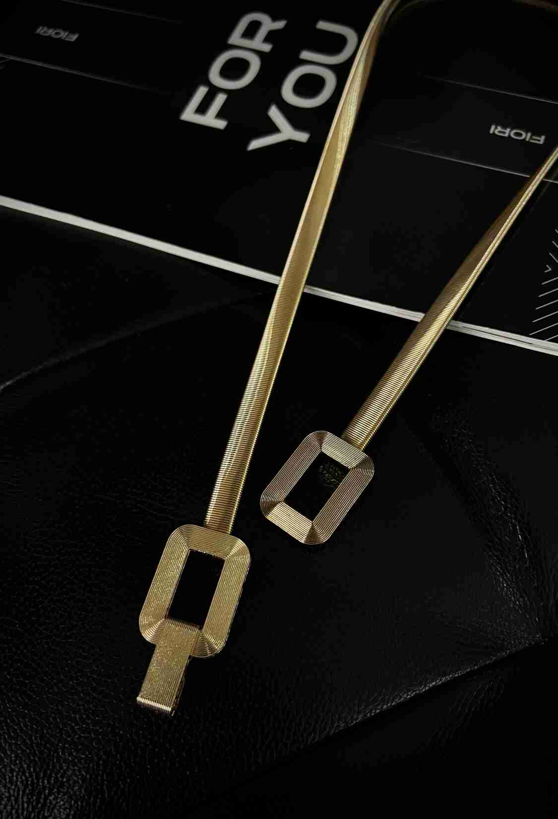 Fiori Square Buckle Spring Women's Belt - Brand: Fiori - Women & Kids, Baby Clothes Wholesale - TheBS Women