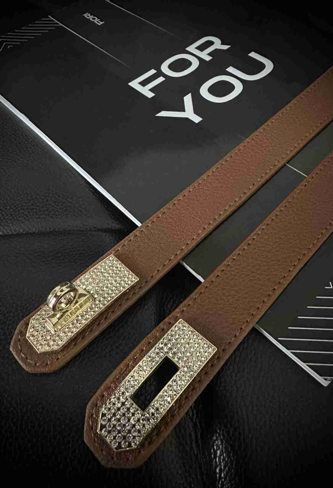 Women's Thin Elastic With Stones And Lock Buckle - Brand: Fiori - Women & Kids, Baby Clothes Wholesale - TheBS Women