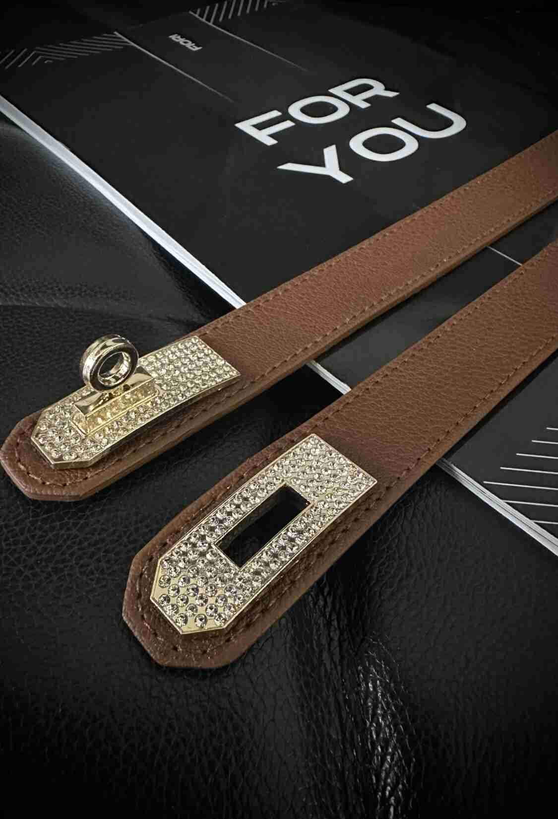 Women's Thin Elastic With Stones And Lock Buckle - Brand: Fiori - Women & Kids, Baby Clothes Wholesale - TheBS Women