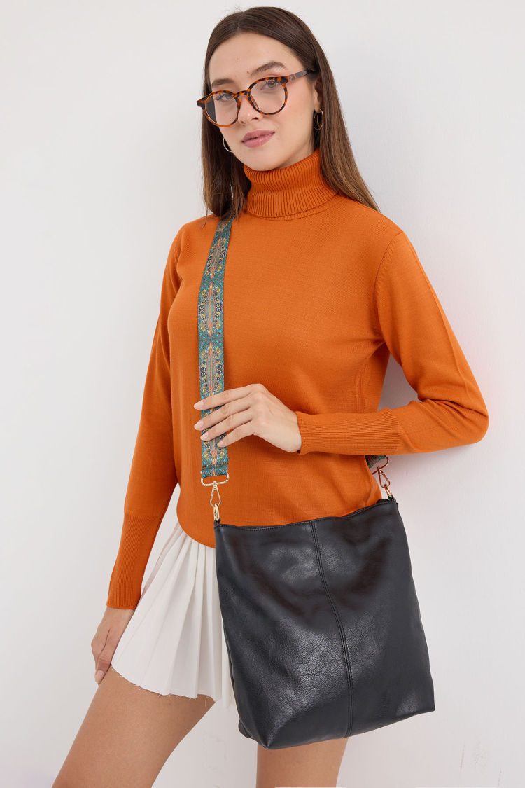 Faux Leather Shoulder Bag - Brand: Bigdart - Women & Kids, Baby Clothes Wholesale - TheBS Women