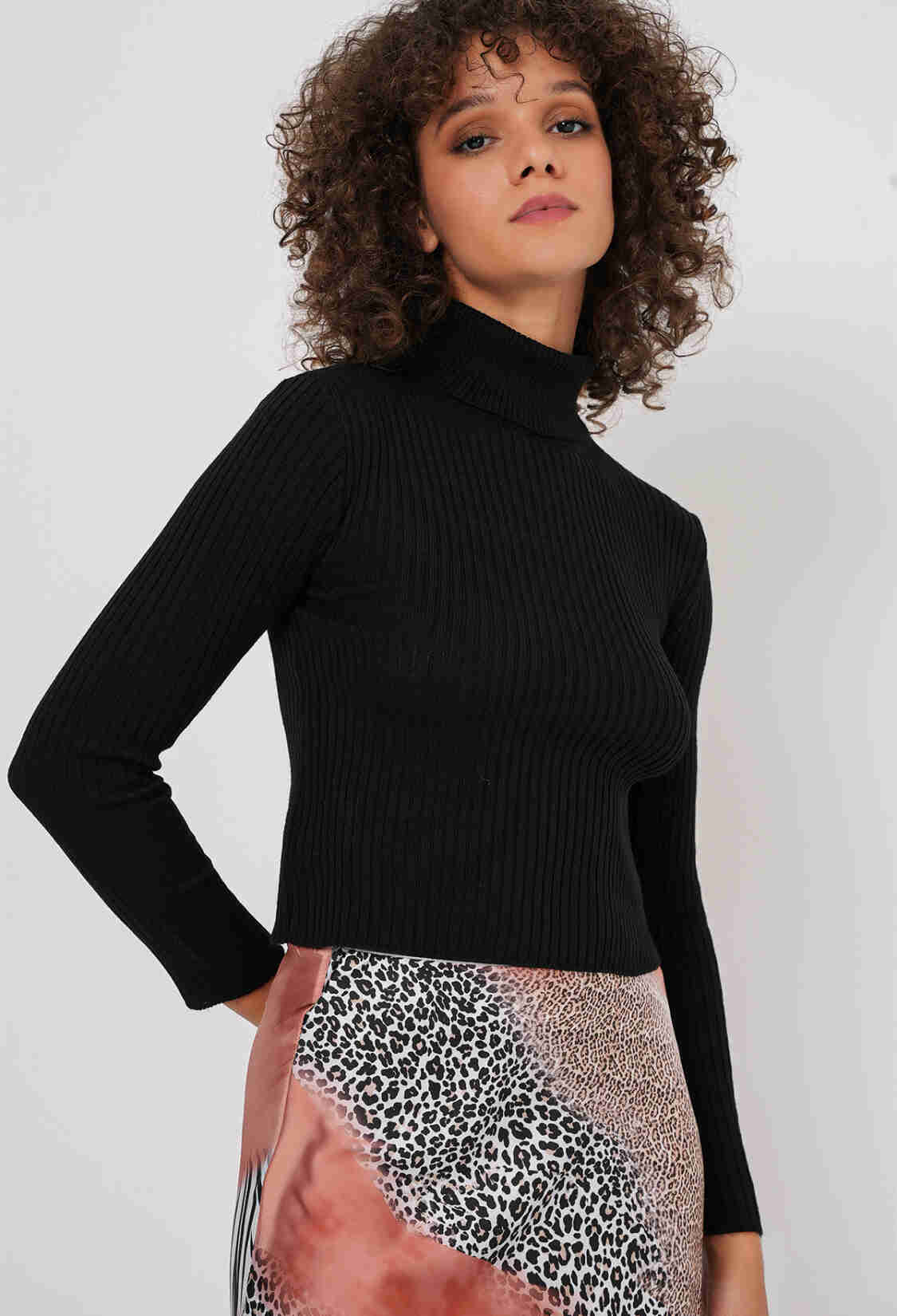 Turtleneck Knit Sweater - Brand: Bigdart - Women & Kids, Baby Clothes Wholesale - TheBS Women