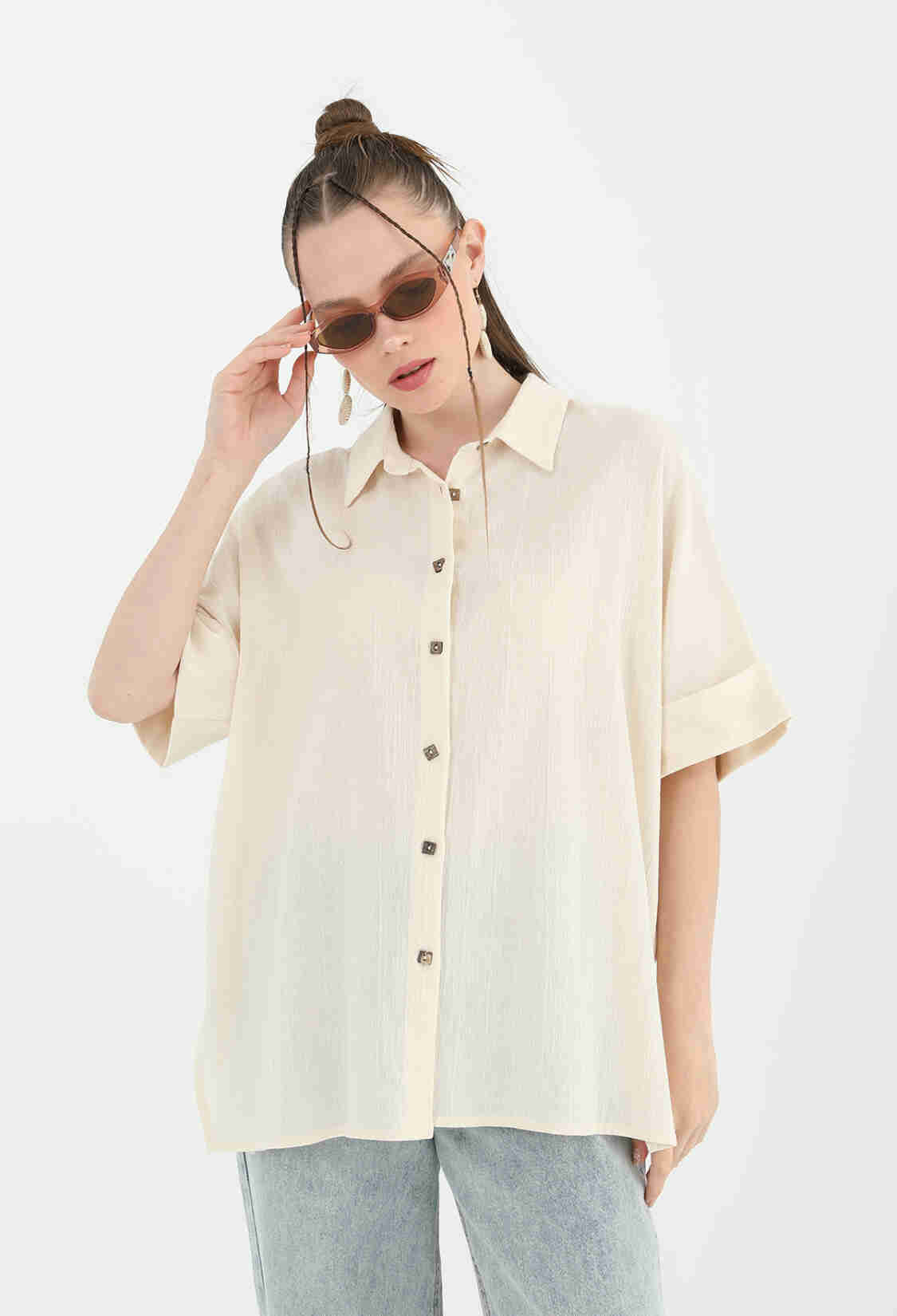 Women's Back Lace Short Sleeve Shirt - Brand: SOUL - Women & Kids, Baby Clothes Wholesale - TheBS Women