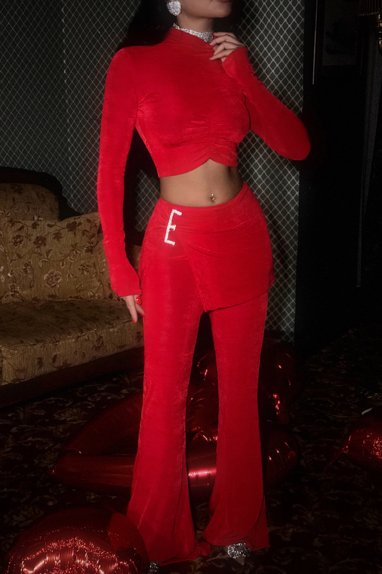 Slit Detail Trouser Suit - Brand: EYYO ATELIER - Women & Kids, Baby Clothes Wholesale - TheBS Women