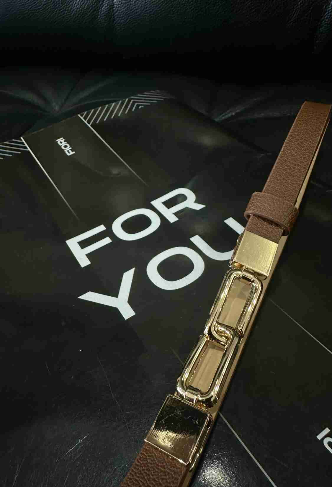 Adjustable Women's Belt With Thin Buckle - Brand: Fiori - Women & Kids, Baby Clothes Wholesale - TheBS Women