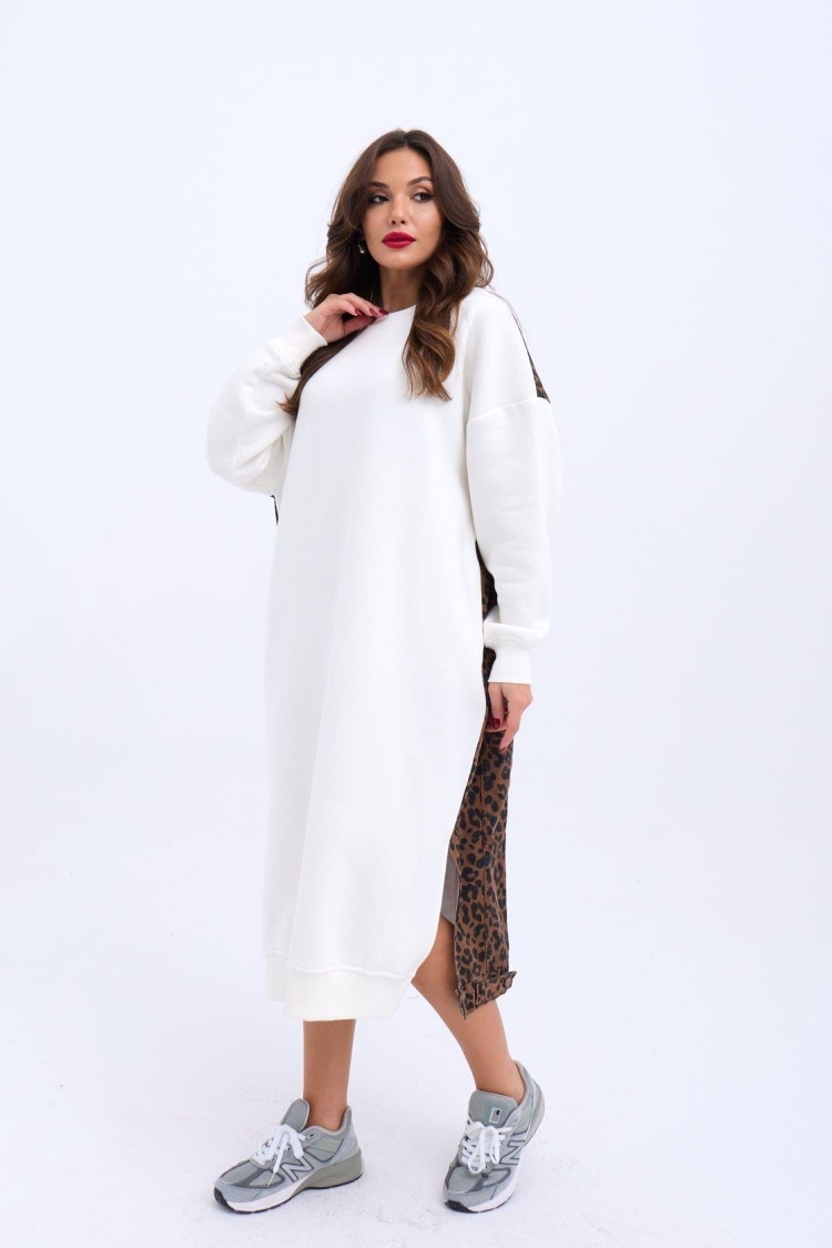 Long Sweat Dress - Brand: Fame - Women & Kids, Baby Clothes Wholesale - TheBS Women