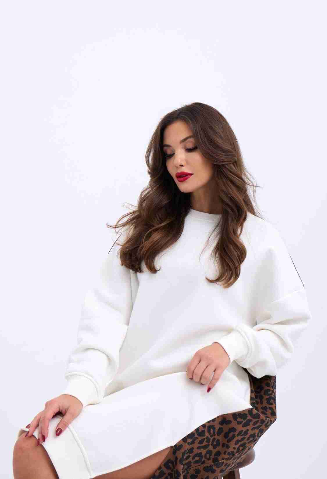 Long Sweat Dress - Brand: Fame - Women & Kids, Baby Clothes Wholesale - TheBS Women