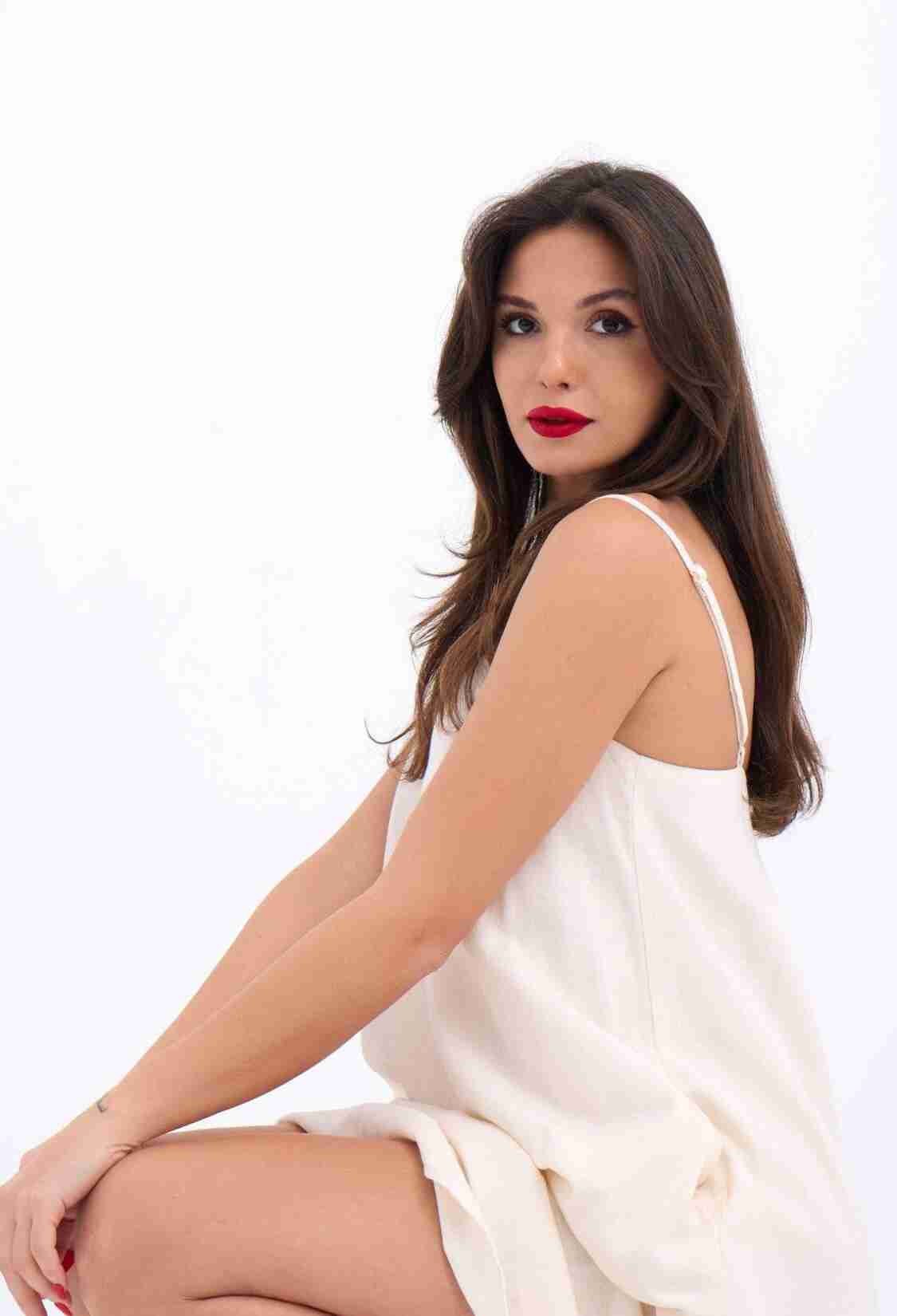 Dress - Beige - Brand: Fame - Women & Kids, Baby Clothes Wholesale - TheBS Women