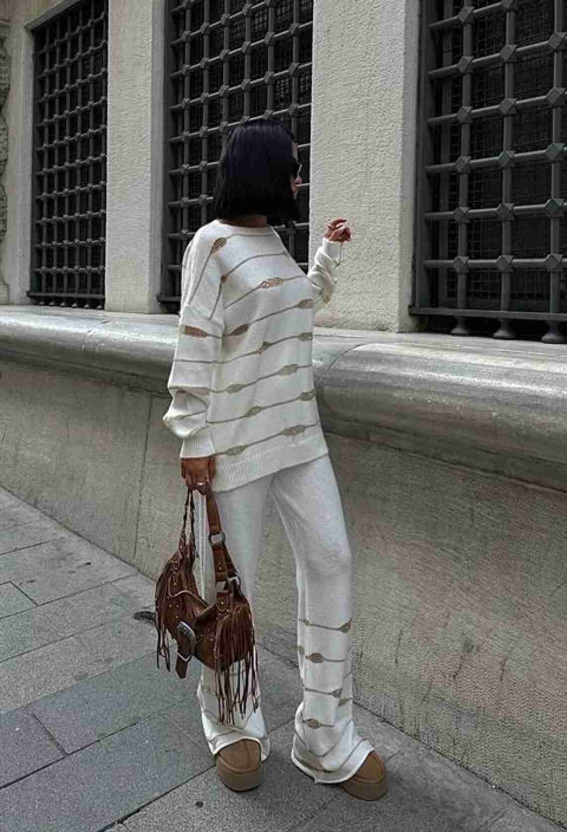 Shiny Knitwear Set - Brand: Sobe Istanbul - Women & Kids, Baby Clothes Wholesale - TheBS Women