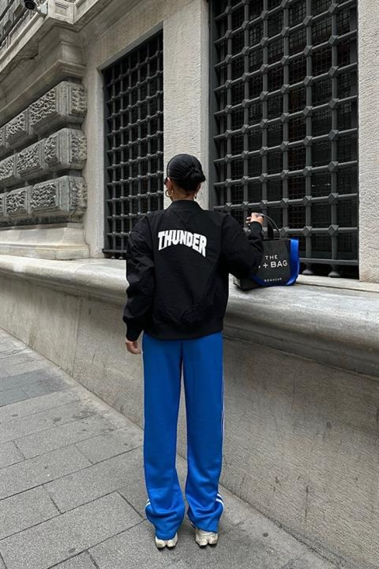 Back Printed Bomber Jacket - Brand: Sobe Istanbul - Women & Kids, Baby Clothes Wholesale - TheBS Women
