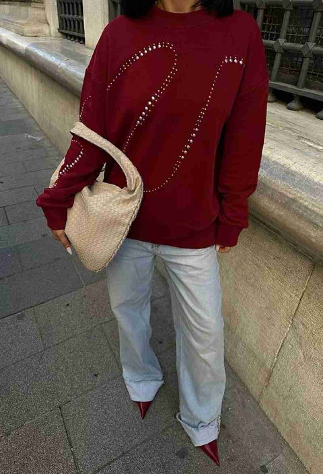 Silver Stone Sweatshirt - Brand: Sobe Istanbul - Women & Kids, Baby Clothes Wholesale - TheBS Women