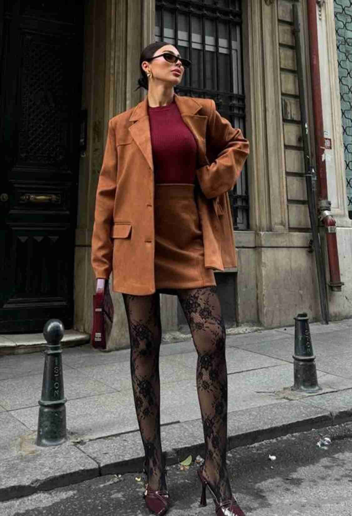 Suede Fabric Stylish Skirt Set - Brand: Sobe Istanbul - Women & Kids, Baby Clothes Wholesale - TheBS Women