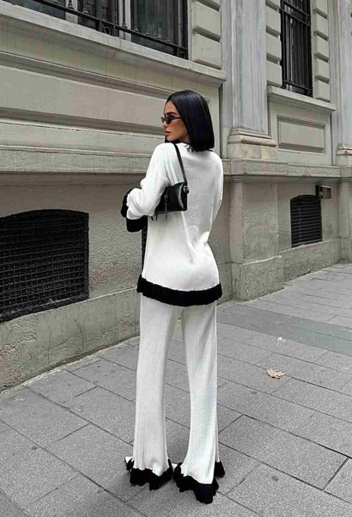 Two Color Knitwear Set - Brand: Sobe Istanbul - Women & Kids, Baby Clothes Wholesale - TheBS Women