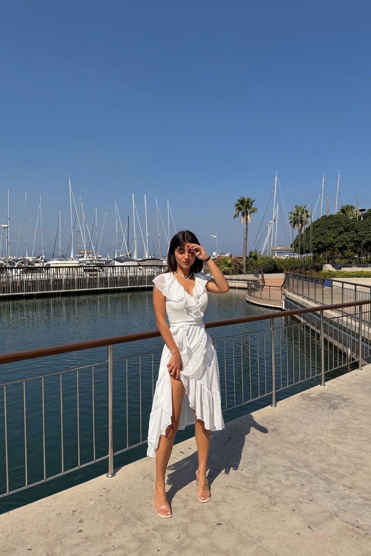 Tires Chiffon Dress - Brand: Miss Janell - Women & Kids, Baby Clothes Wholesale - TheBS Women