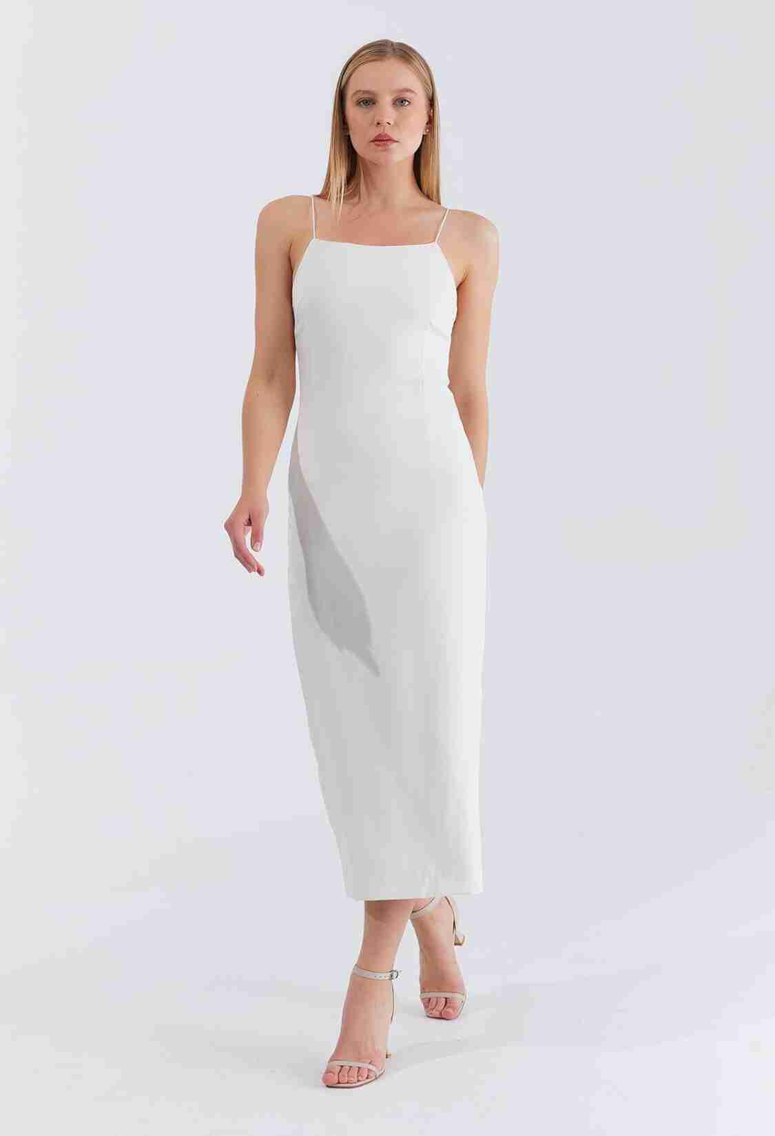 Strappy Long Dress - Brand: Reyon - Women & Kids, Baby Clothes Wholesale - TheBS Women