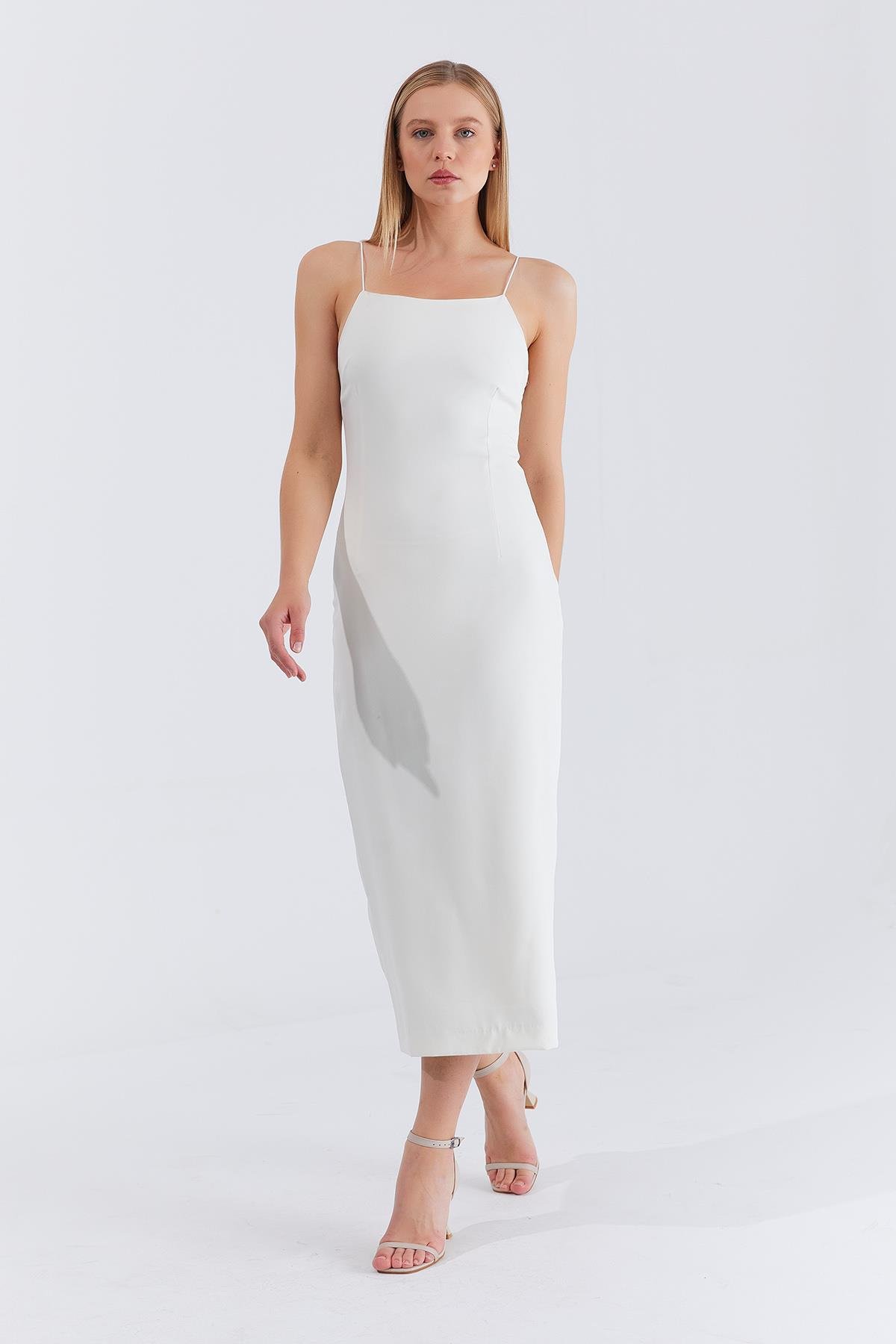 Strappy Long Dress - Brand: Reyon - Women & Kids, Baby Clothes Wholesale - TheBS Women