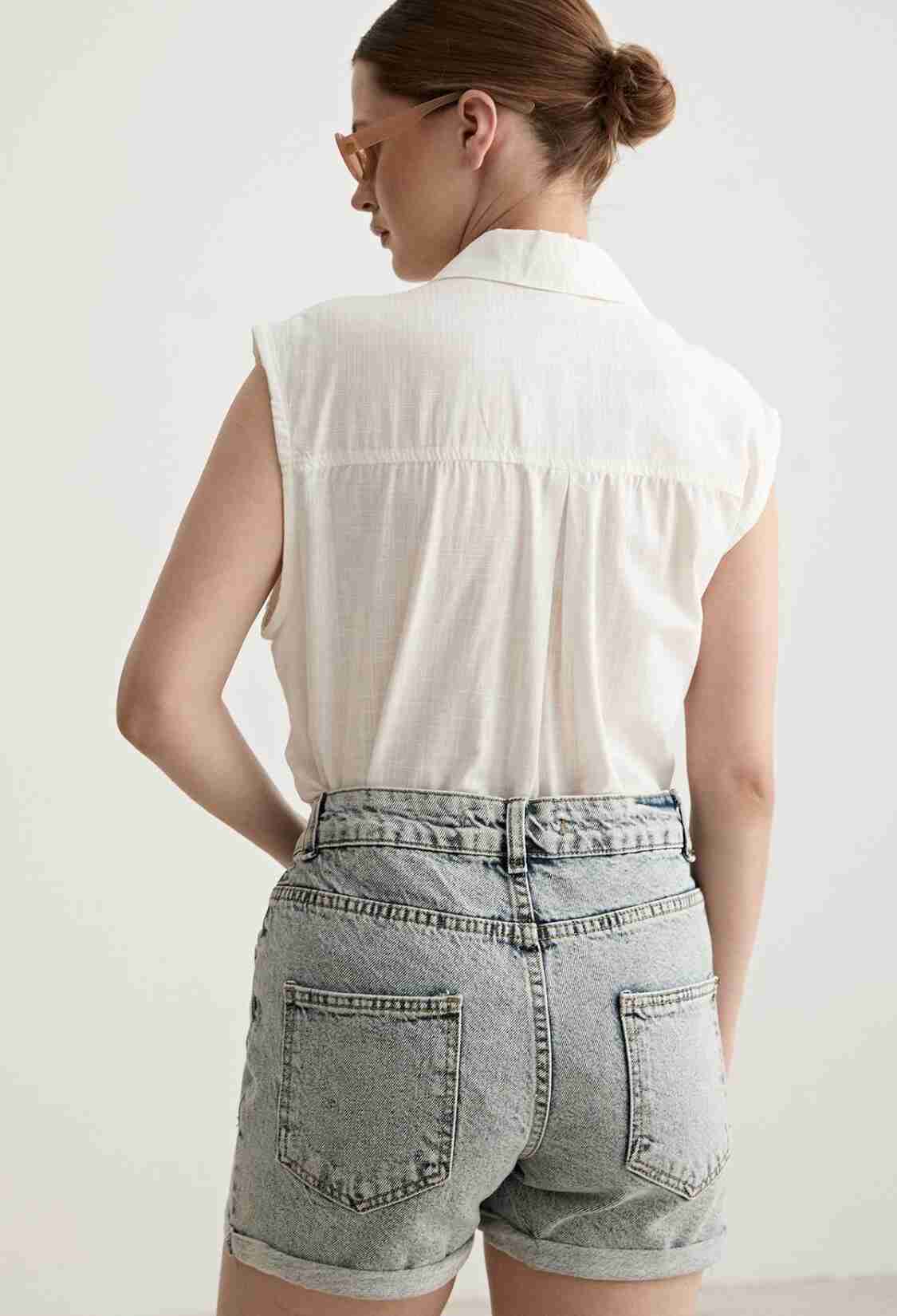 Oversize Sleeveless Shirt - Brand: Levure - Women & Kids, Baby Clothes Wholesale - TheBS Women