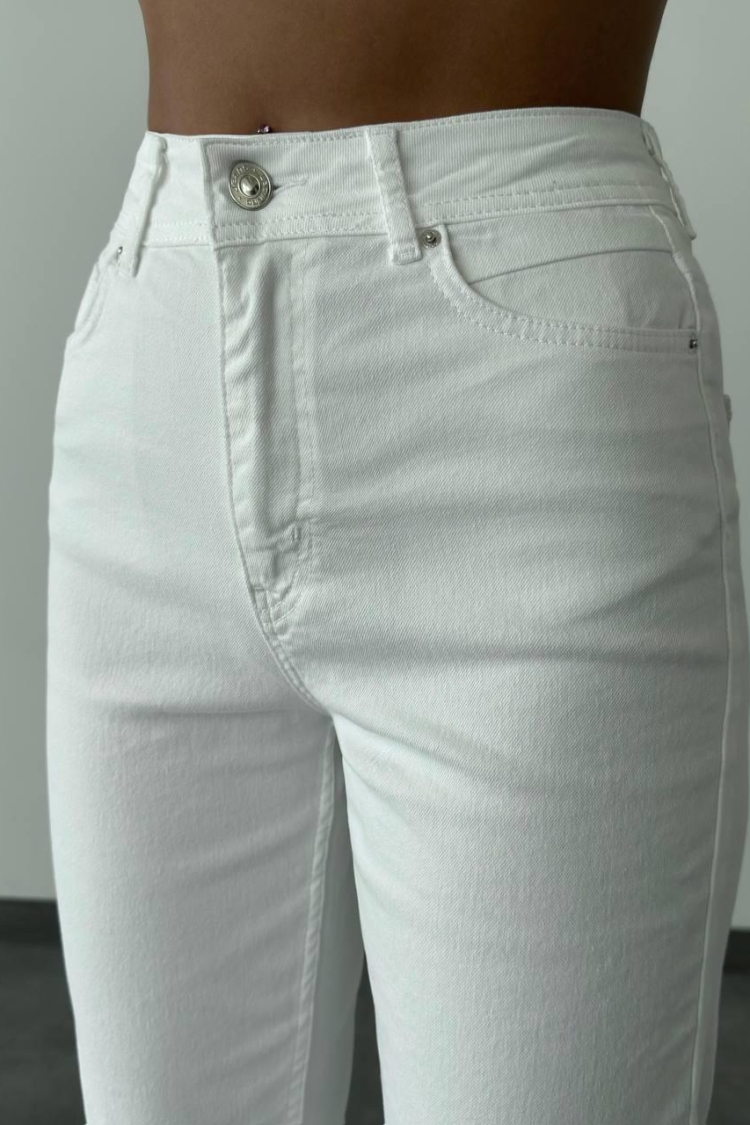 High Waist Slit Detailed Mia Jeans - Brand: LACARINO - Women & Kids, Baby Clothes Wholesale - TheBS Women