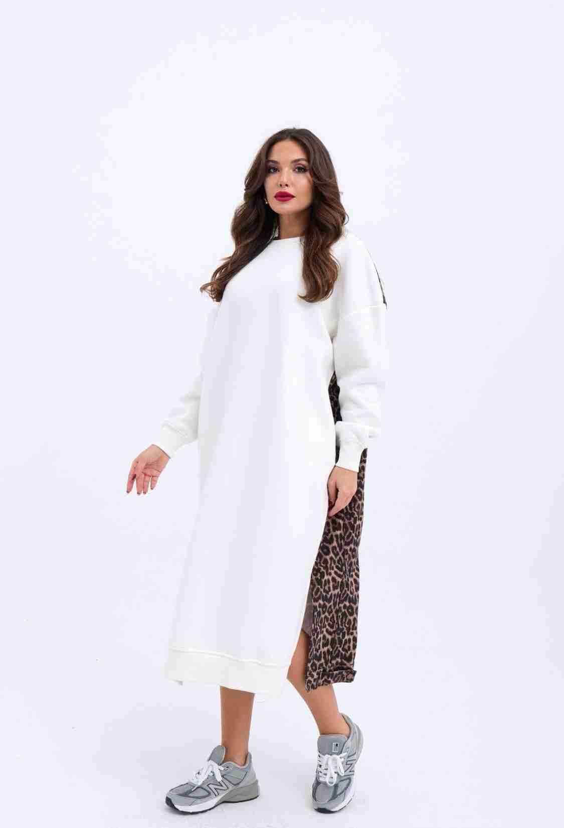 Long Sweat Dress - Brand: Fame - Women & Kids, Baby Clothes Wholesale - TheBS Women