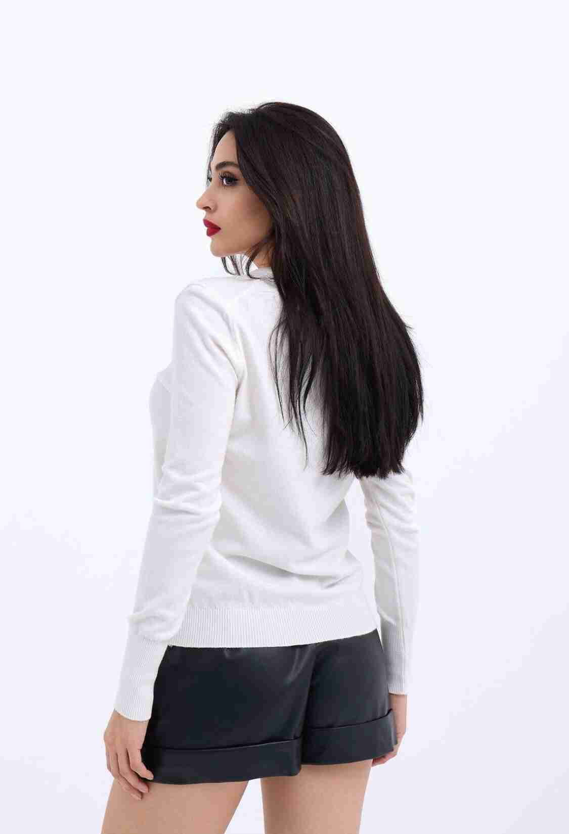 Knitted Casual Sweater - Brand: Fame - Women & Kids, Baby Clothes Wholesale - TheBS Women