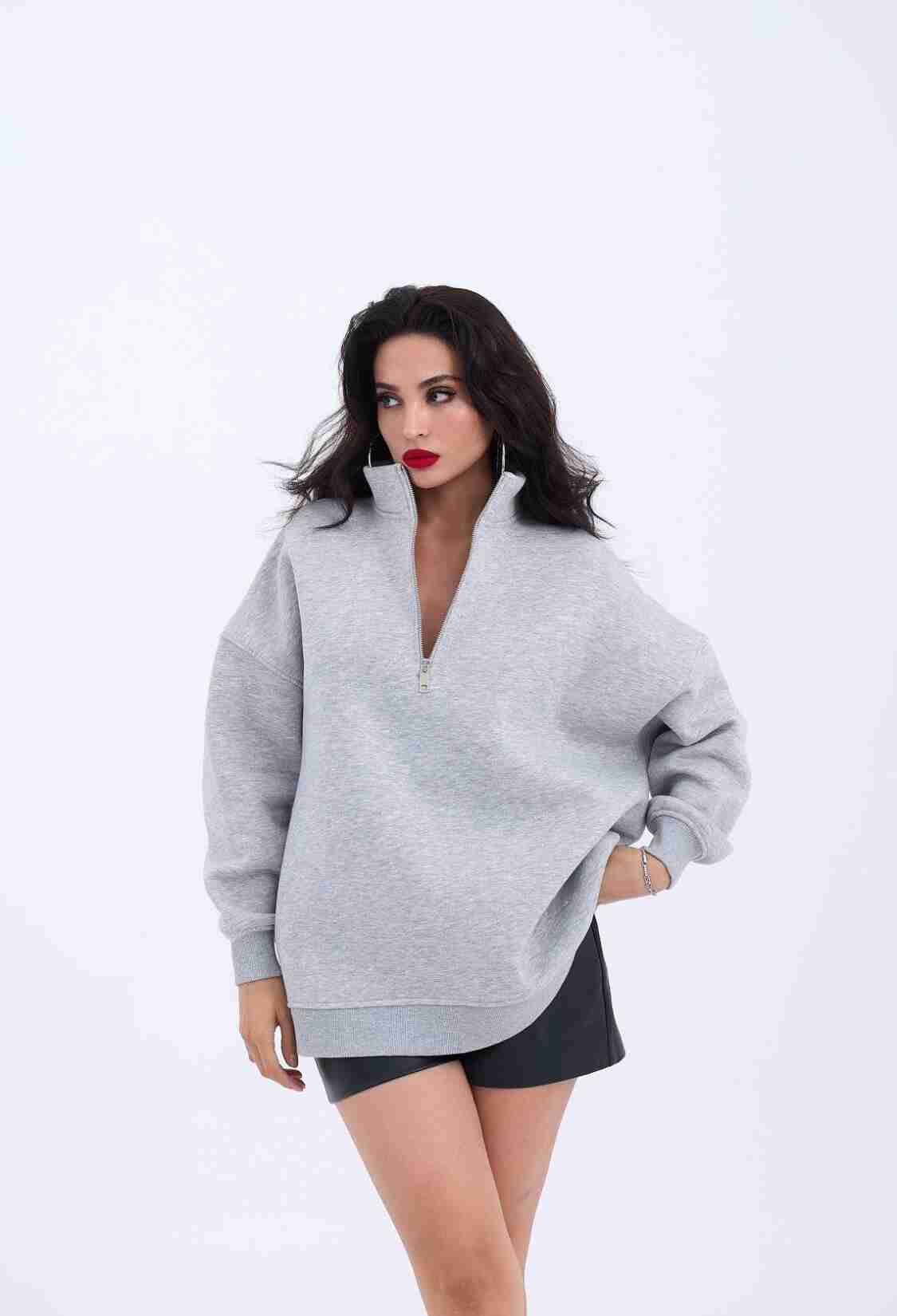 Sweat - Gray - Brand: Fame - Women & Kids, Baby Clothes Wholesale - TheBS Women