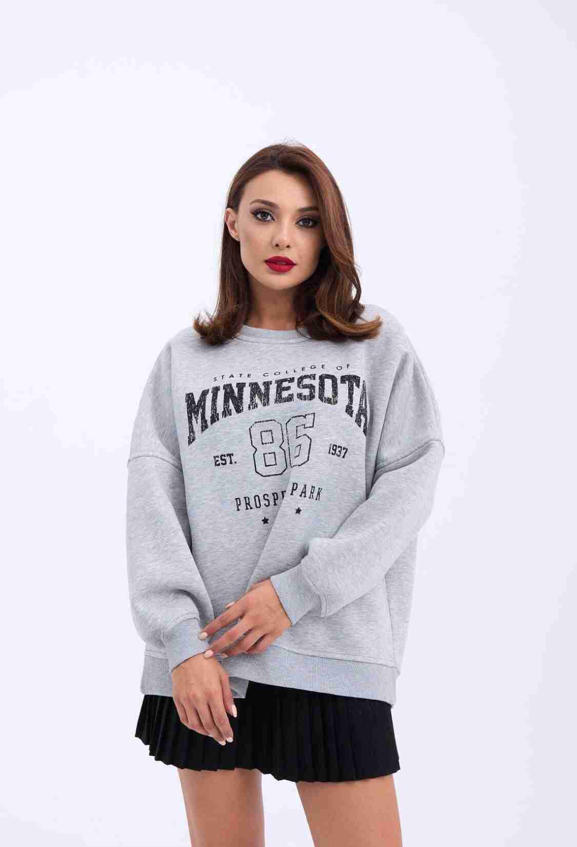 Sweat - Gray - Brand: Fame - Women & Kids, Baby Clothes Wholesale - TheBS Women