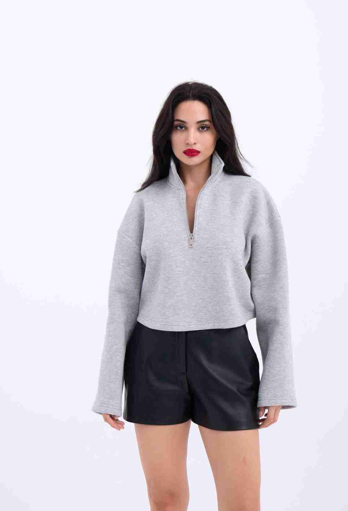 Sweat - Gray - Brand: Fame - Women & Kids, Baby Clothes Wholesale - TheBS Women
