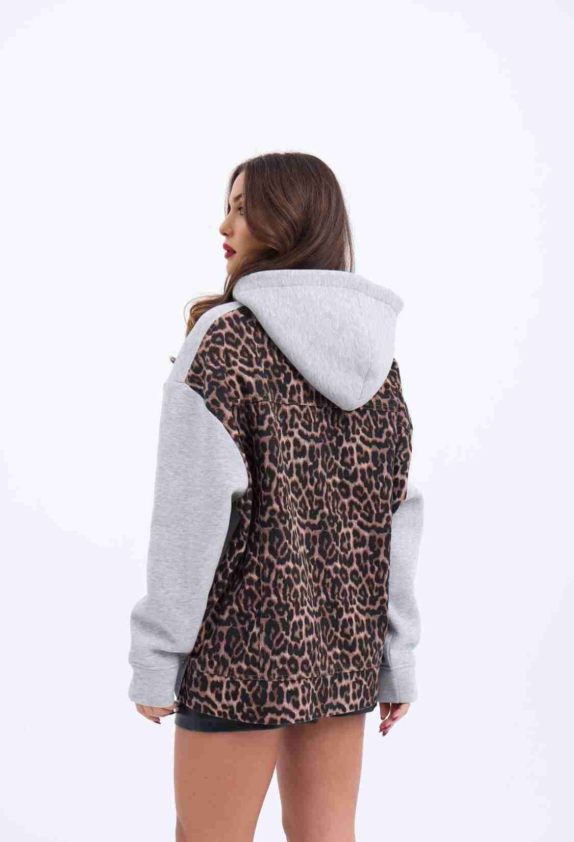 Back Printed Sweatshirt - Gray - Brand: Fame - Women & Kids, Baby Clothes Wholesale - TheBS Women