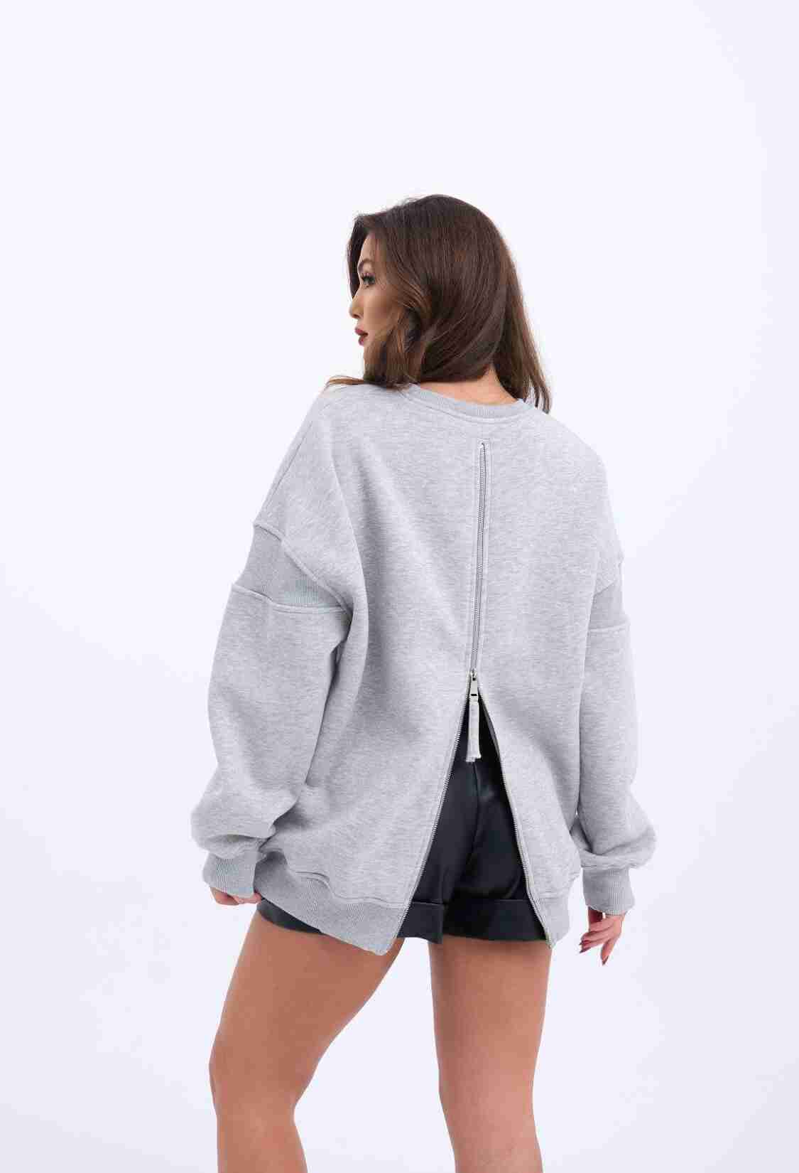Sweat - Gray - Brand: Fame - Women & Kids, Baby Clothes Wholesale - TheBS Women